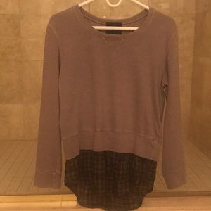 Monrow Layered Sweatshirt